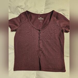 Hollister brown Baby Tee Size XS